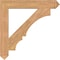 Ekena Millwork Balboa Arts & Crafts Smooth Bracket, Western Red Cedar, 5 1/2"W x 40"D x 40"H BKT06X40X40BOA03SWR - alternate 2